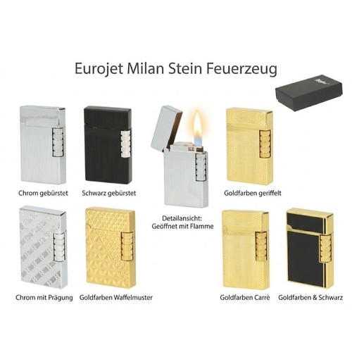 Eurojet feuerzeug milan mit - milan,