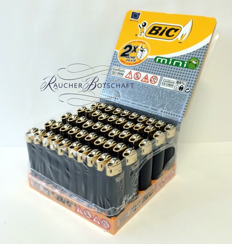 Bic mini feuerzeug schwarz - mini,