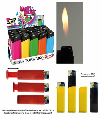 Elektr feuerzeuge mit - elektr.,